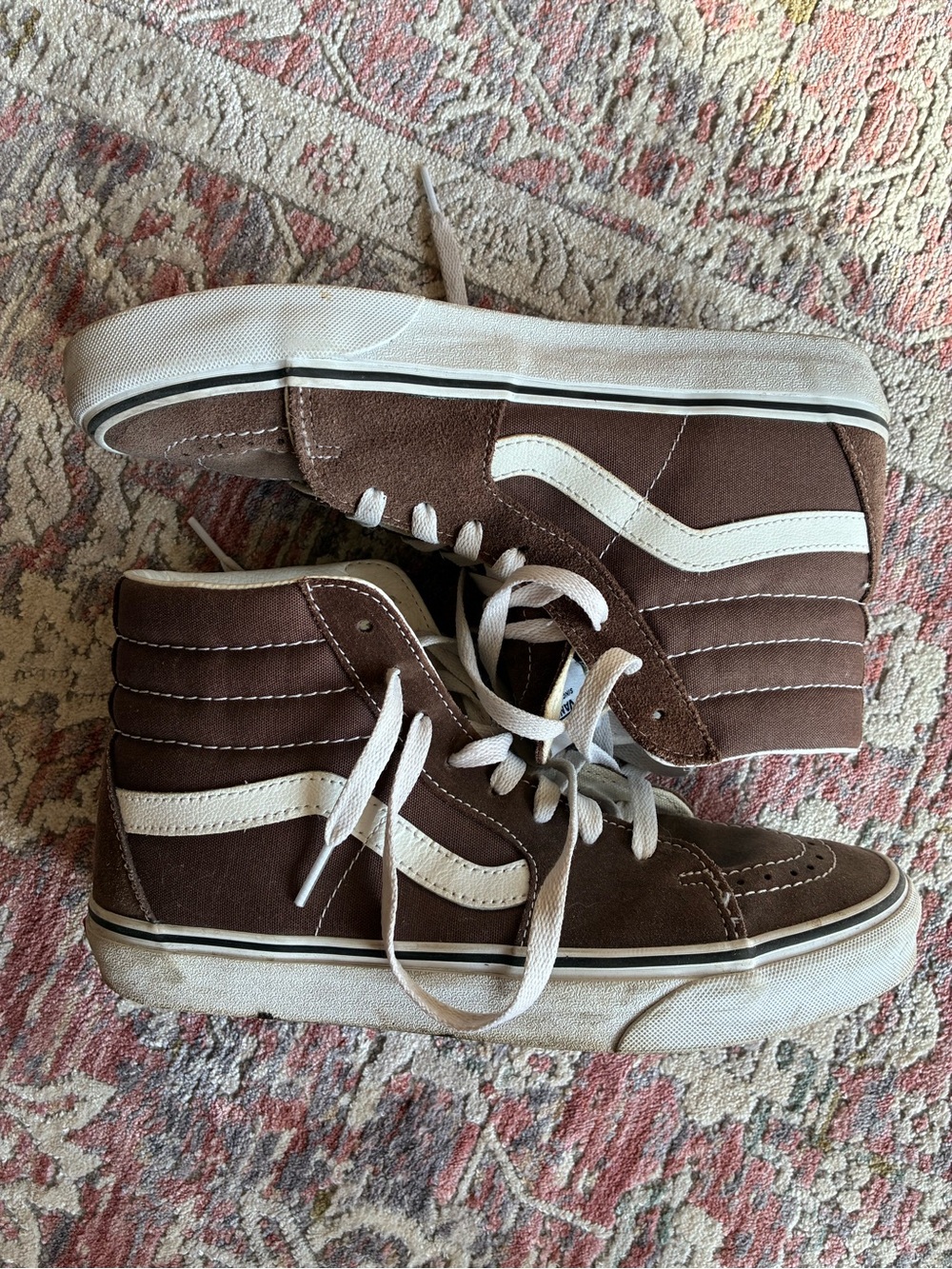 Vans Brown High-Top Sneakers